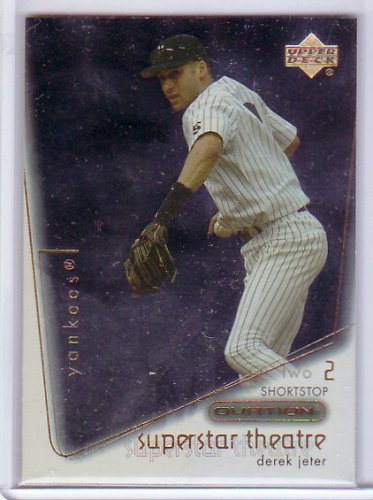 Derek Jeter 2001 Upper Deck Ovation Superstar Theatre #ST4 Yankees