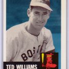 Ted Williams 1991 Topps Archives The Ultimate 1953 Set #319 Red Sox HOF