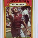 Johnny Bench 1972 Topps #434  (In Action) Reds HOF