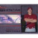 Travis D'Arnaud  Mets, Phillies 2008 Bowman Signs of the Future #SOF-TD Autographed RC