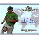 Adrian Gonzalez Auto 2013 Topps Tribute WBC Autographs #WTA-AG2 Dodgers, Red Sox