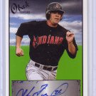 STEVE PEARCE 2009 Obak Autographs Black #A24 #/50 RED SOX