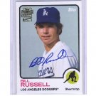 Bill Russell 2014 Topps Archives Fan Favorites Autographs #FFA-BR Dodgers