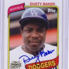 Dusty Baker 2014 Topps Archives Fan Favorites Autographs #FFA-DBA Dodgers
