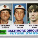 Cal Ripken RC 1982 Topps #21  Orioles HOF