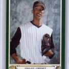 Ubaldo Jimenez RC 2005 Upper Deck Origins Green Border #284 Orioles