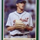 Justin Verlander RC 2005 Upper Deck Origins Green Border #241 Tigers, Astros