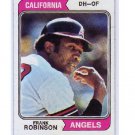 Frank Robinson 1974 Topps #55 Angels, Orioles, Reds HOF