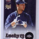 Ryan Braun RC 2007 Ultra Lucky 13 #245 Rookie Insert Brewers