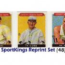 1933 Goudey Sport Kings Reprints Complete Set (48)
