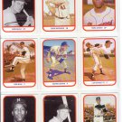 TCMA Greatest Teams 1957 Milwaukee Braves complete set (9) Aaron Mathews Spahn