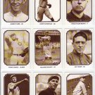 TCMA Greatest Teams 1907 Chicago Cubs complete set (9) Tinker Evers Chance