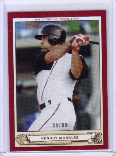 Kendry Morales RC 2005 Upper Deck Origins Royals, Mariners #/99