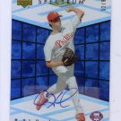 Cole Hamels 2007 UD Spectrum Rookie Autograph #RR-HA Phillies #/90