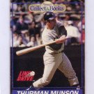 Thurman Munson 1991 Line Drive Collect-A-Books #22  Yankees