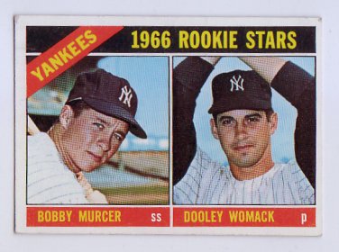 Bobby Murcer RC 1966 Topps Yankees Rookie Stars #469 New York Yankees