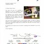 Joe DiMaggio Signed Photo 8x10 Yankees Autographed PSA/DNA Full Authentication Letter HOF