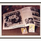 Joe DiMaggio Signed Photo 8x10 Yankees Autographed PSA/DNA Full Authentication Letter HOF