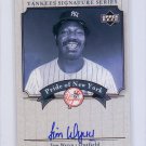 Jim Wynn 2003 Upper Deck Yankees Signature Series Pride of New York Autographs #PN-JW