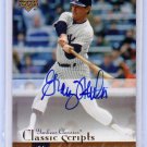 Graig Nettles 2004 Upper Deck Yankees Classics Classic Scripts #AU-27 Autographed