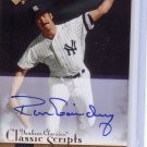 Ron Guidry 2004 Upper Deck Yankees Classics Classic Scripts #AU-56 Autographed