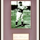 Charles Gehringer 11 x 14 Autographed Matted Display HOF Pre-certified by PSA/DNA Detroit Tigers