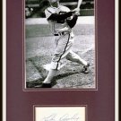 Luke Appling Autographed Matted Display HOF Pre-certified by PSA/DNA 11 x 14 White Sox
