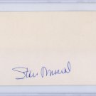 Stan Musial Signed Autographed 3 x 5 Index Card HOF Cardinals Pre-certified by PSA/DNA