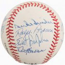 Dodgers Greats Autographed Official NL Baseball Branca, Erskine, Snider Wes Parker