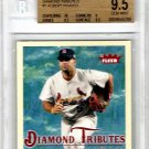 Albert Pujols 2005 Fleer Tradition Diamond Tributes #1 of 25 Angels. Cardinals BGS 9.5 Gem Mint