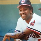 Joe Carter Signed Autographed 8x10 MLB color photo  Indians, Blue Jays 2x World Series Champion