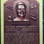 Billy Herman HOF Autographed Signed Yellow Hall of Fame Plaque Postcard Cubs, Dodgers