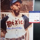 Ray Dandridge HOF Signed Autographed 8 x 10.  PSA/DNA Coa Negro Leagues