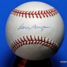 Brooklyn Dodgers Bobby Morgan Signed Autographed Official NL Baseball (White)