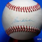 Brooklyn Dodgers BEN WADE Signed Autographed Official NL Baseball (White)