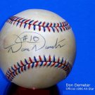 Brooklyn Dodgers Don Demeter Signed Autographed Official 1996 MLB All Star Baseball