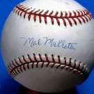 Brooklyn Dodgers Mal Mallette Signed Autographed Official NL Baseball (White)