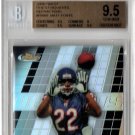 Matt Forte RC Pop 1 2008 Finest Moments Refractor #FMMF Bears Jets #/99 BGS Pop 1