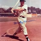 Mickey Vernon Signed Autographed 8 x 10 photo Washington Senators