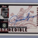 Rollie Fingers HOF 1999 UD Retro INKredible Autographs #RF Brewers, A's, HOF