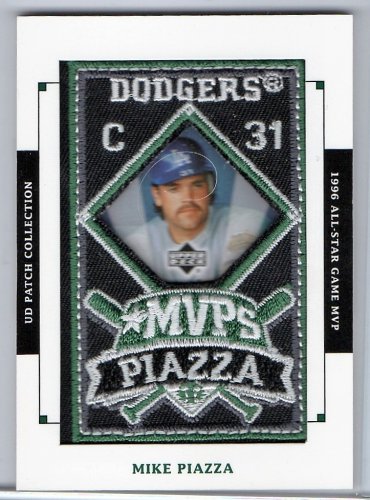 Mike Piazza HOF 2003 Upper Deck Patch Collection MVPs Patches #MVP-18  Dodgers, Mets