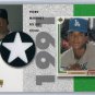 Pedro Martinez HOF 2002 Upper Deck Authentics Retro UD Star Rookies Jerseys #SR-PM Red Sox, Mets