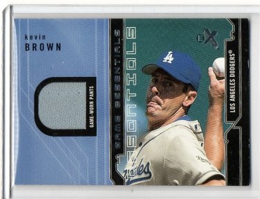 Kevin Brown 2002 E-X Game Essentials Jerseys #KEBR  Dodgers