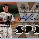 Miguel Montero RC Auto 2007 SPx Rookie Signatures #116 Cubs