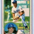 Steve Garvey Autographed Signed 1983 O-Pee-Chee #198 Dodgers Traded Padres Card
