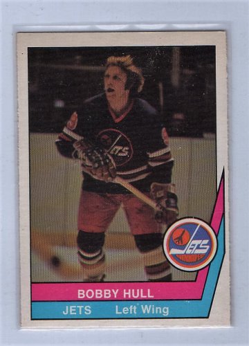 Bobby Hull 1977 O-Pee-Chee WHA #50 Jets, Chicago Blackhawks HOF