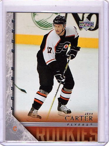 Jeff Carter RC 2005-06 Upper Deck RC #444 Kings, Flyers