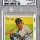 Billy Herman Signed 1933 Goudey Reprint Authentic Autograph - PSA/DNA Certified HOF, Cubs, Dodgers