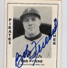 Bob Friend Signed 1979 Wallin Diamond Greats #375 Authentic Autograph Pirates