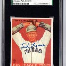 Ted Lyons Signed 1933 Goudey Reprint Card JSA Certified SGA Authentic Autograph HOF White Sox